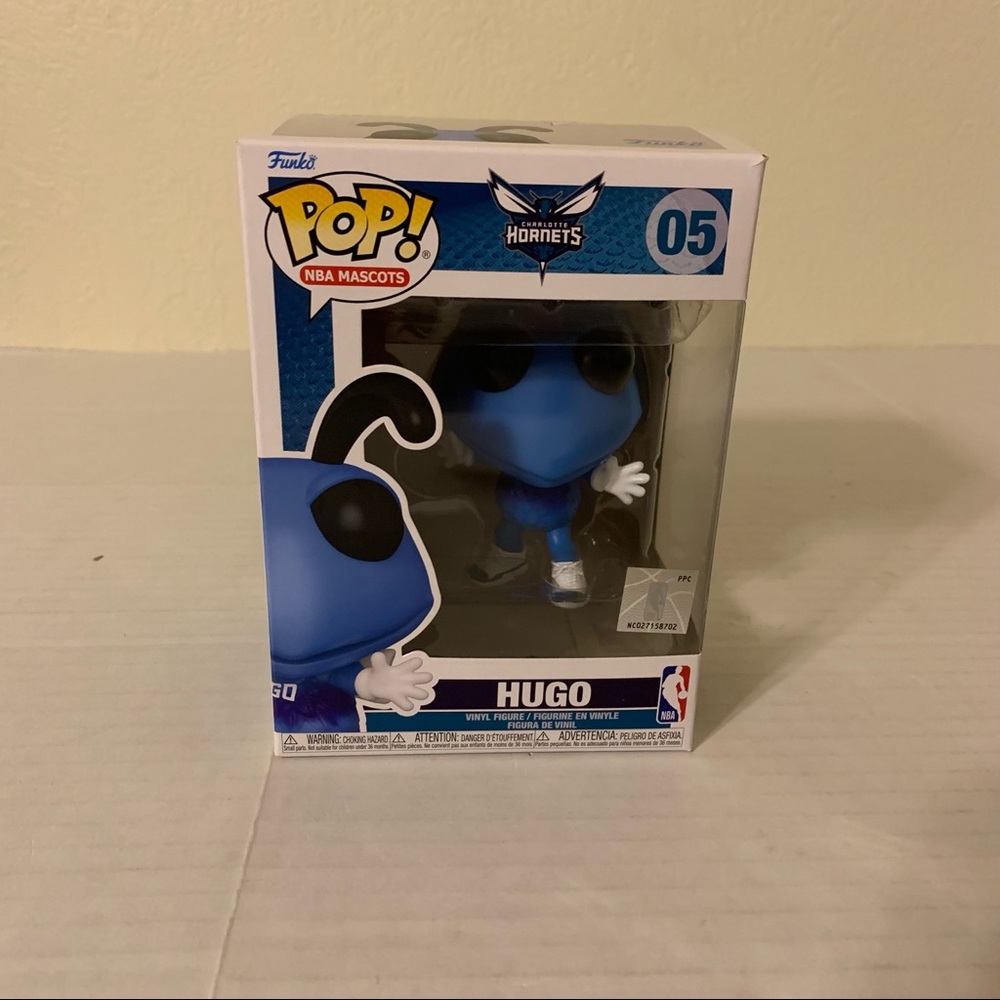 New Hornets Charlotte Hugo Pop NBA Mascots #05 Vinyl Figure
